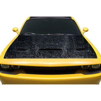 Carbon Creations® - Hellcat Style AeroForge DriTech Carbon Fiber Hood