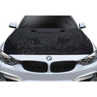 Carbon Creations® - Eros Version 1 Style AeroForge DriTech Carbon Fiber Hood
