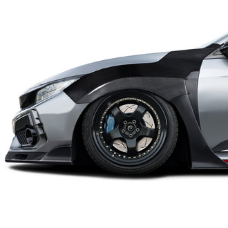 Carbon Creations® - Skywalker Style Carbon Fiber Front Fenders