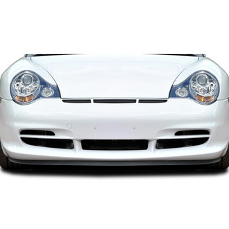 Duraflex® - GT3 Cup Car Razed Style Fiberglass Front Bumper Lip Spoiler Air Dam (Unpainted)