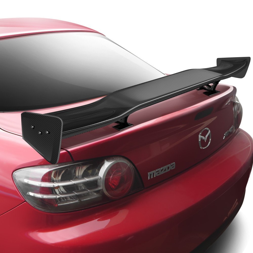 Leo Car Modification Parts Carbon Fiber Universal Rear Spoiler