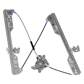 Cardone New® 82-1373A - Front Driver Side Power Window Regulator without Motor
