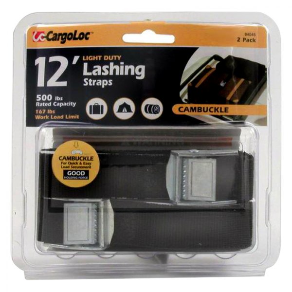 CargoLoc® - 12' Lashing & Luggage Straps