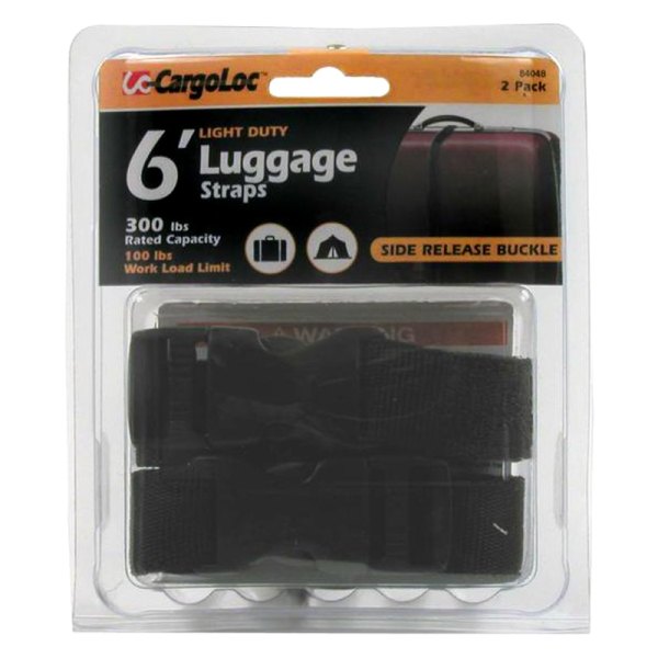 CargoLoc® - 6' Lashing & Luggage Straps