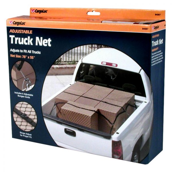 CargoLoc® - Adjustable Truck Cargo Net