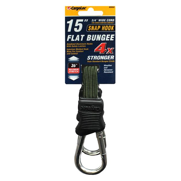 CargoLoc® - 15" Flat Bungee Cord