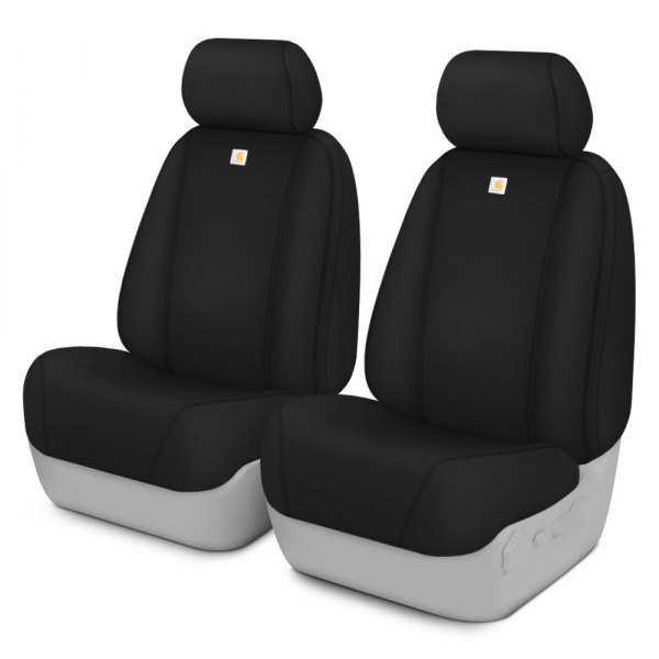  Carhartt® - SeatSaver™ Super Dux 1st Row Black Custom Seat Covers