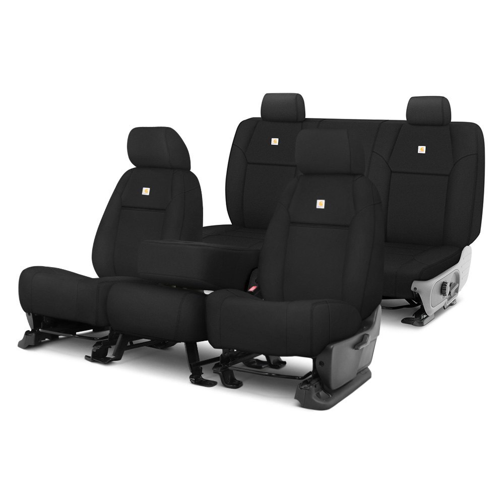 Carhartt Gmc Yukon Denali 2020 Super Dux Black Custom Seat Covers - Gmc Denali Car Seat Covers