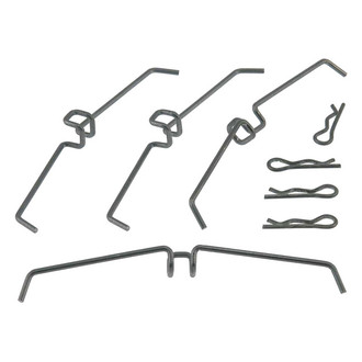 Carlson® - Front Disc Brake Hardware Kit