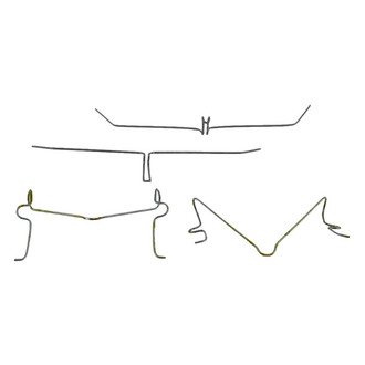 Carlson® - Front Disc Brake Hardware Kit