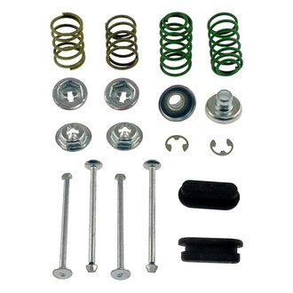 Carlson® - Rear Brake Shoe Spring Hold Down Pin Clip Kit