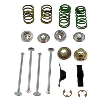 Carlson® - Rear Brake Shoe Spring Hold Down Pin Clip Kit