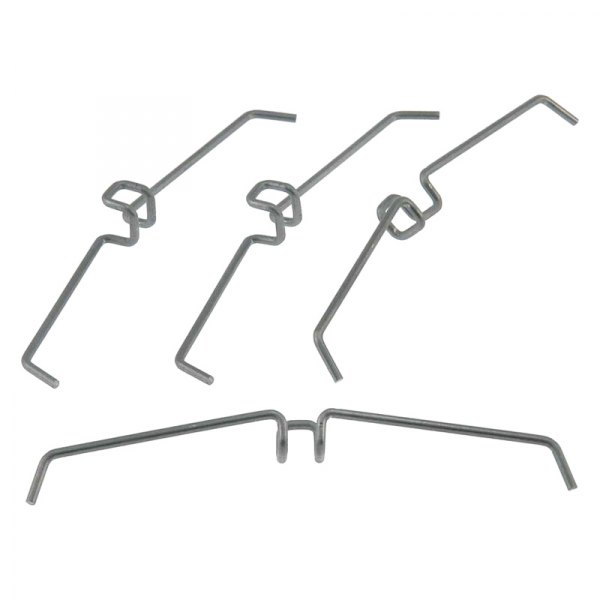 Carlson® - Front Disc Brake Anti-Rattle Clip Set