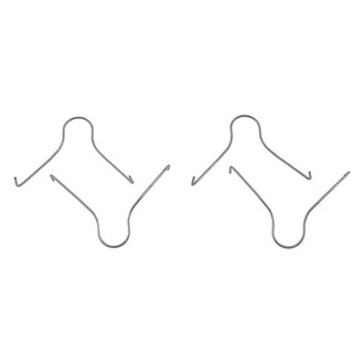 Carlson® - Disc Brake Anti-Rattle Clip Set