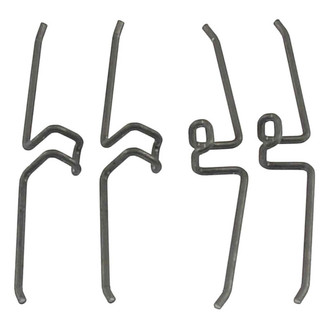 Carlson® - Front Disc Brake Anti-Rattle Clip Set