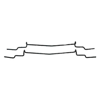 Carlson® - Front Disc Brake Anti-Rattle Clip Set