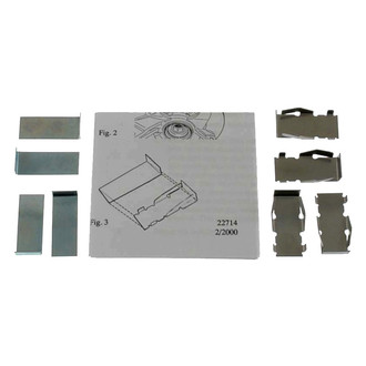 Carlson® - Front Disc Brake Hardware Kit