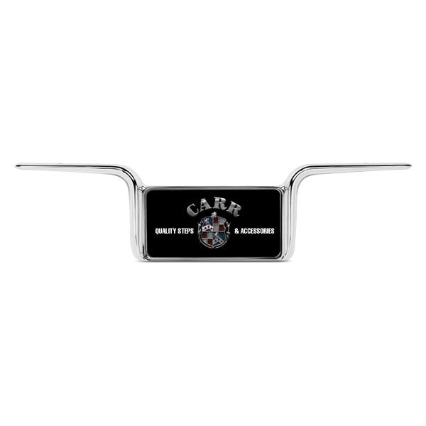 CARR® 167303 Chrome Aluminum License Plate Light Wing for 5" Lights