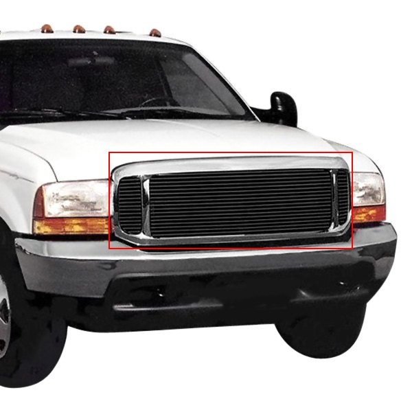 CW Grilles® - 1-Pc Black Billet Main Grille