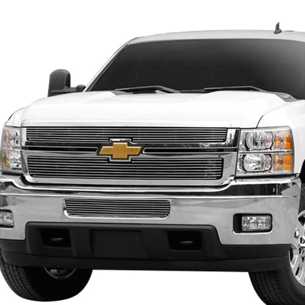 CW Grilles® - 2-Pc Brushed Billet Main Grille