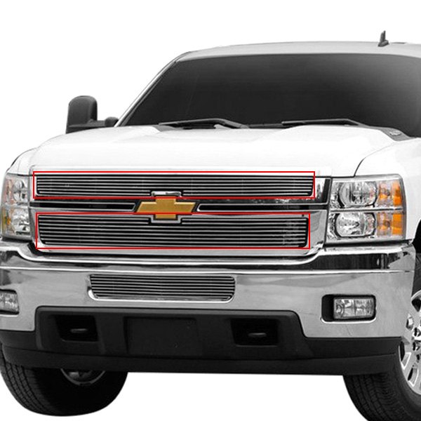 CW Grilles® - 2-Pc Polished Billet Main Grille