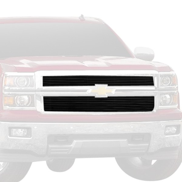 CW Grilles® - 2-Pc Black Billet Main Grille