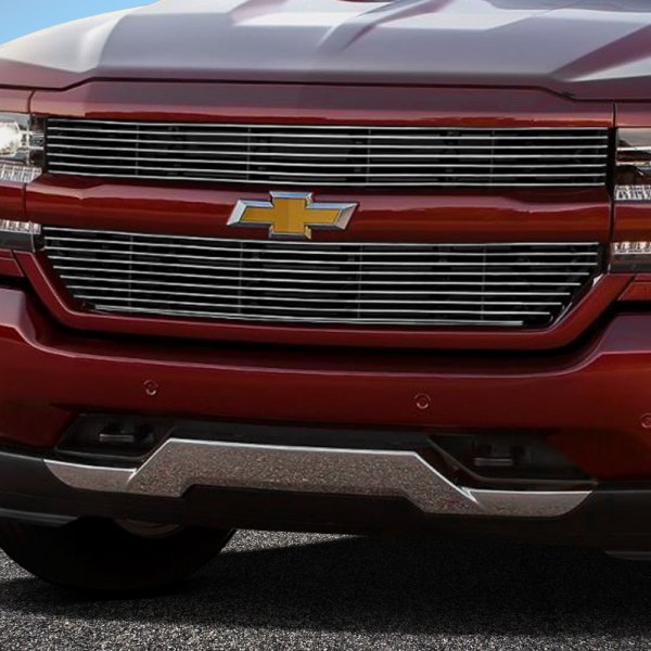 CW Grilles® - 2-Pc Brushed Billet Main Grille