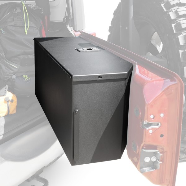 Carrichs® - Matte Black Tailgate Storage Box