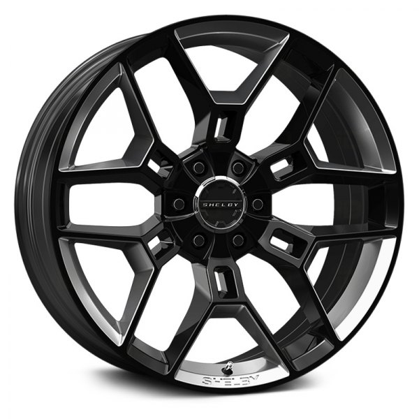 CARROLL SHELBY® - CS-45 Black with Hyper Silver Inserts