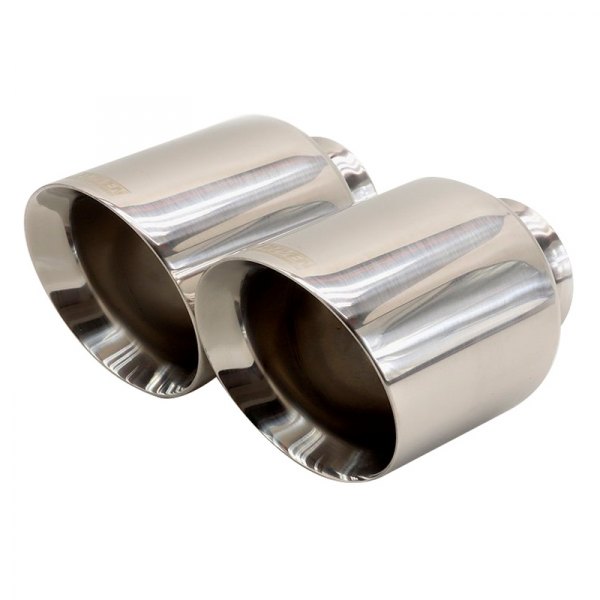 Carven Exhaust® - 304 SS Round Polished Exhaust Tips