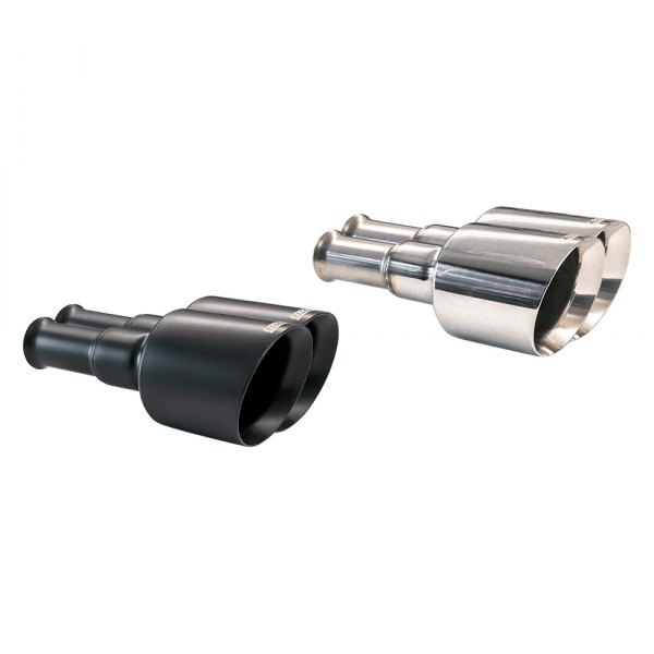 Carven Exhaust® - Stainless Steel Round Polished Exhaust Tips