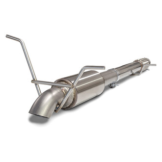Carven Exhaust Performance Muffler - 3" Inlet, 15" Length, Stainless Steel, BAPTR30