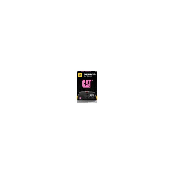 Caterpillar® - Cat® Logo Pink Vinyl Decal