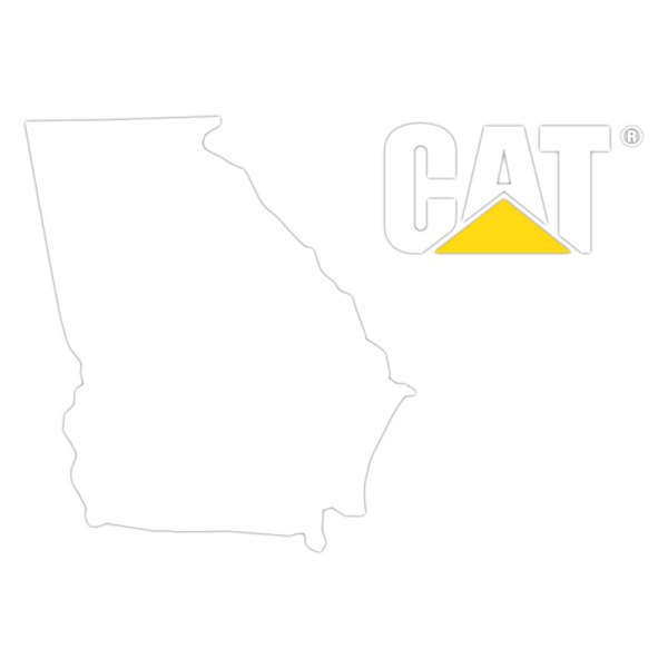 Caterpillar® - Georgia Cat® Logo 2-Color Vinyl Decal
