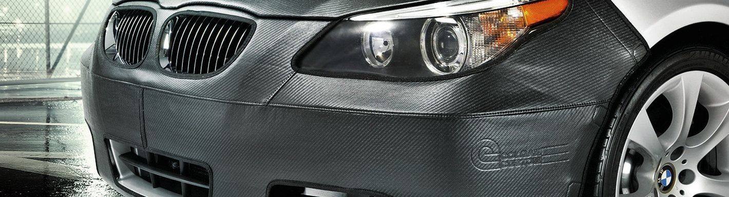 Fits 2011-2015 Hyundai Sonata Hybrid Car Mask Bra Lebra 2 Piece Front End Cover Black