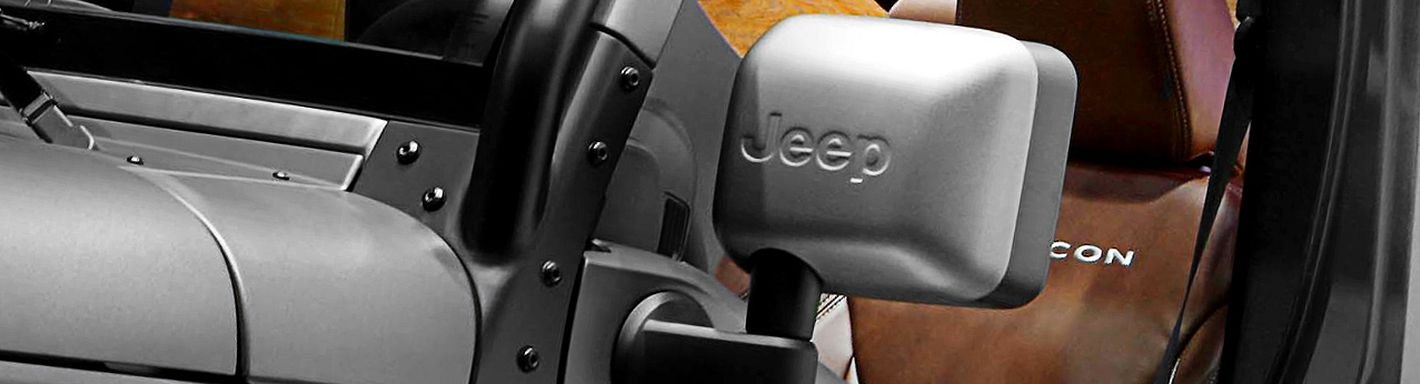Jeep Wrangler Side View Mirrors | Replacement, Custom, Towing