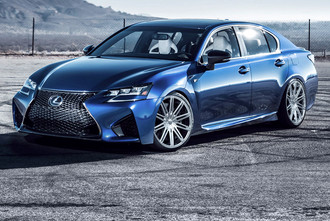 CLV 10 Chrome on Lexus GSF