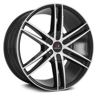 CAVALLO® - CLV-20 Gloss Black with Machined Face