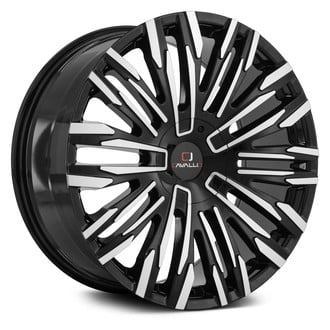 CAVALLO® - CLV-28 Gloss Black with Machined Face