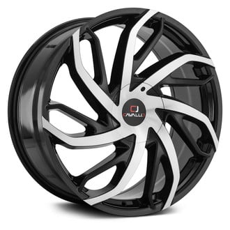CAVALLO® - CLV-29 Gloss Black with Machined Face