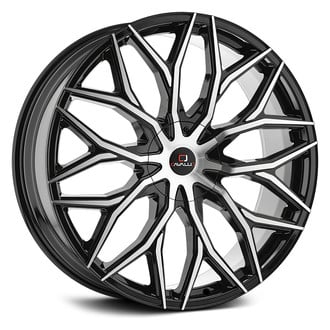 CAVALLO® - CLV-37 Gloss Black with Machined Face
