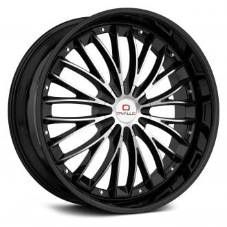CAVALLO® - CLV-42 Gloss Black with Machined Face