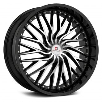 CAVALLO® - CLV-43 Gloss Black with Machined Face