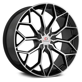 CAVALLO® - CLV-44 Gloss Black with Machined Face