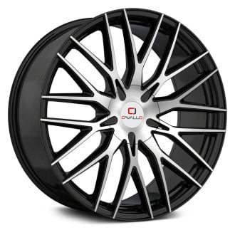CAVALLO® - CLV-45 Gloss Black with Machined Face
