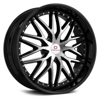 CAVALLO® - CLV-46 Gloss Black with Machined Face