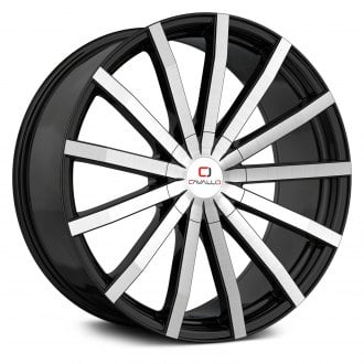 CAVALLO® - CLV-52 Gloss Black with Machined Face