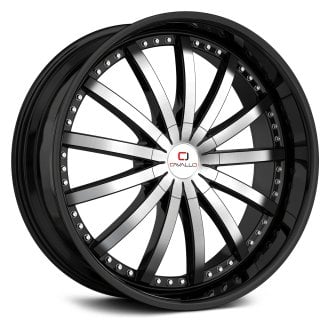 CAVALLO® - CLV-53 Gloss Black with Machined Face