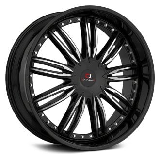 CAVALLO® - CLV-54 Gloss Black with Machined Face