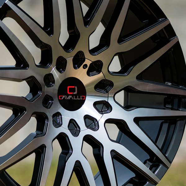 Cavallo® - CLV 24 Gloss Black Machined Outdoor